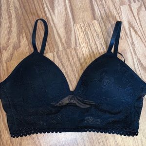 Sexy black bralette
